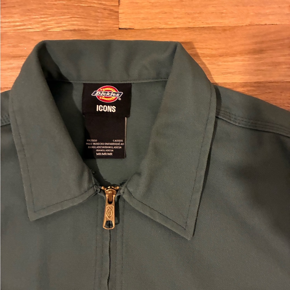 Dickies Teal Zip-Up Jacket